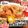 Cơm cháy khô gà phô mai lá chanh 500gr (HỘP)