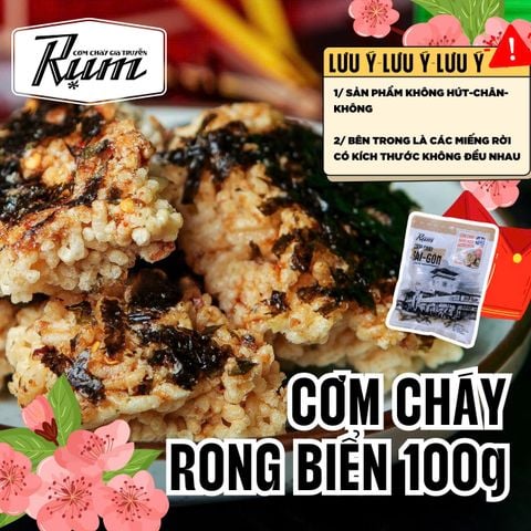  Cơm cháy rong biển 100gr 