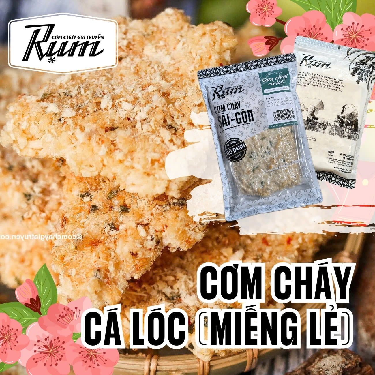 Cơm Cháy Cá Lóc 200g (Một Miếng Lẻ)