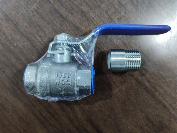 Van thoát nước ren 21
