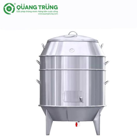 Lò quay gà vịt inox bằng gas 100G