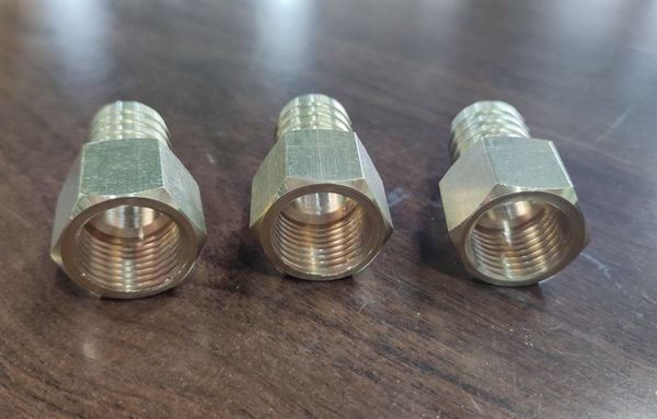 Nối thau ren trong đuôi chuột (RT 21mm x ĐC 18mm)