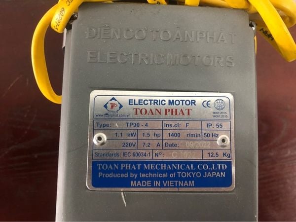 Động cơ Toàn Phát 220V-1.1KW