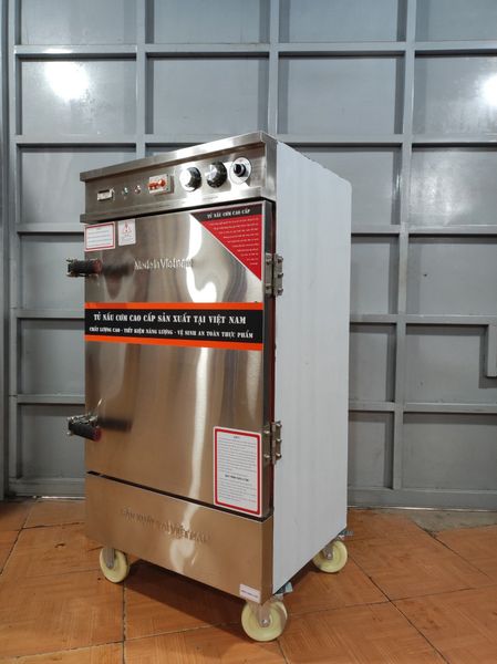 Tủ nấu cơm 12 khay dùng điện VNK12-D