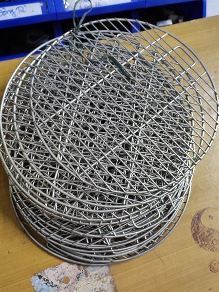 Vỉ nướng thịt inox thanh ngang