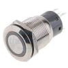Nút công tắc nhấn nhả chống nước 16mm vỏ kim loại