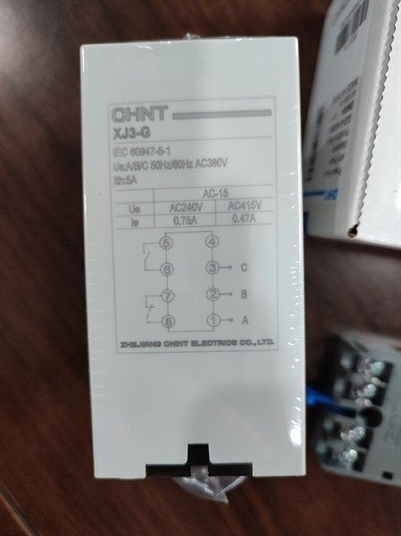 RƠ LE BẢO VỆ CHỐNG MẤT PHA XJ3-G CHINT