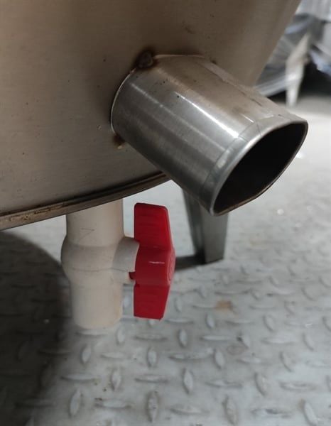 Lu quay gà vịt chạy bằng gas 90