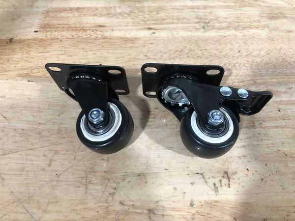 Bộ bánh xe cao su 36mm (4 chiếc)