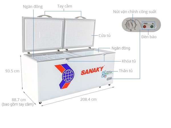 Tủ đông Sanaky VH-8699HY3