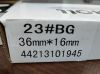 Mực indate 23#BG 36mm*16mm dùng cho máy hàn liên tục FRM980