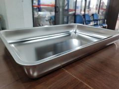 Khay liền tủ nấu cơm 40x60x7cm (khay sâu-4kg/mẻ),inox 304