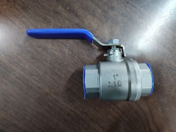 Van khóa nước ren 32 - 1000 WOG - 1'' 316