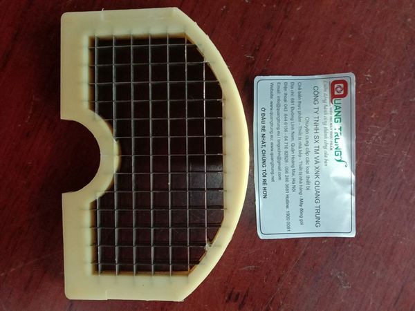 Lưỡi thái hạt lựu máy thái rau củ QC205A