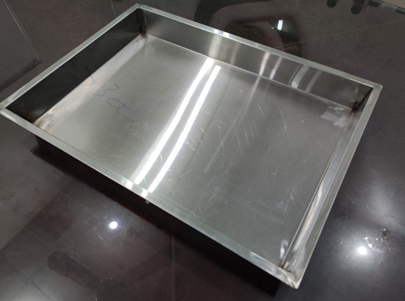 Khay sắt tủ cơm 40x60x6cm (khay liền)