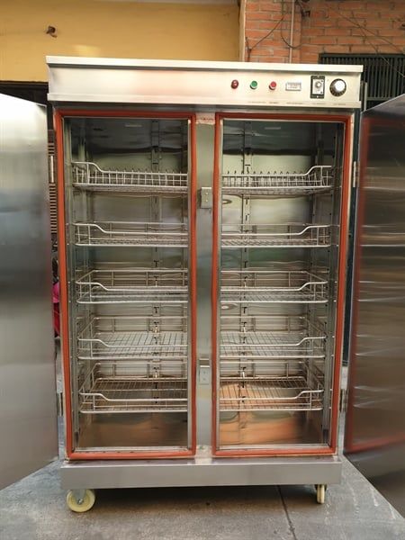 Tủ sấy bát 2 cánh kính QT-1200 (3 lớp)