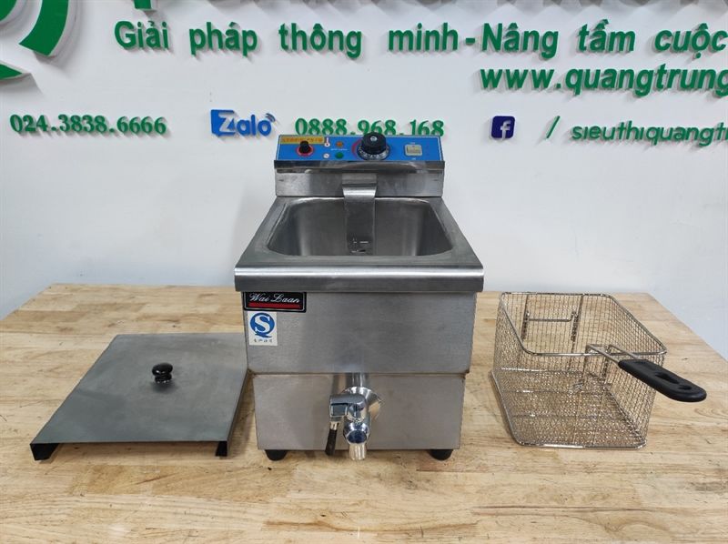 Nồi chiên đơn chạy điện có vòi EF-12L