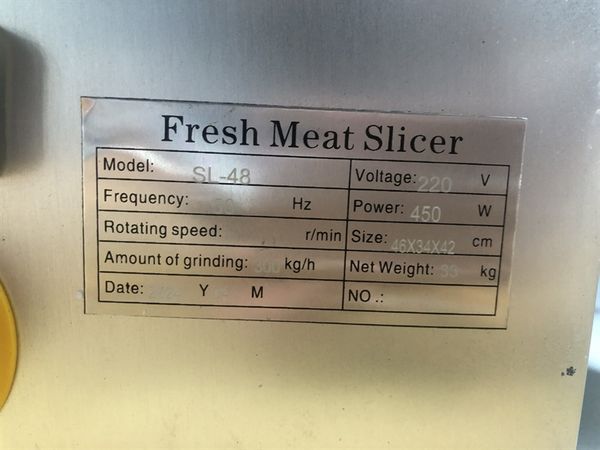 Máy thái thịt tươi sống SL-48