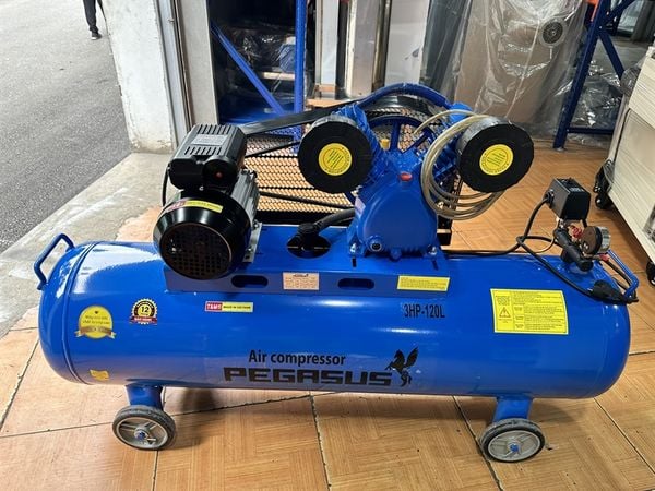 Máy nén khí PEGASUS 120l TM-V-0.25/12.5