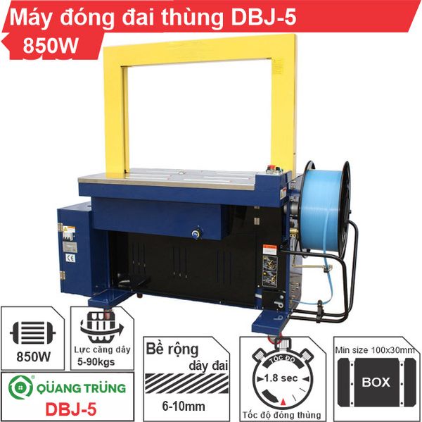 Máy đóng đai thùng tự động DBJ-5