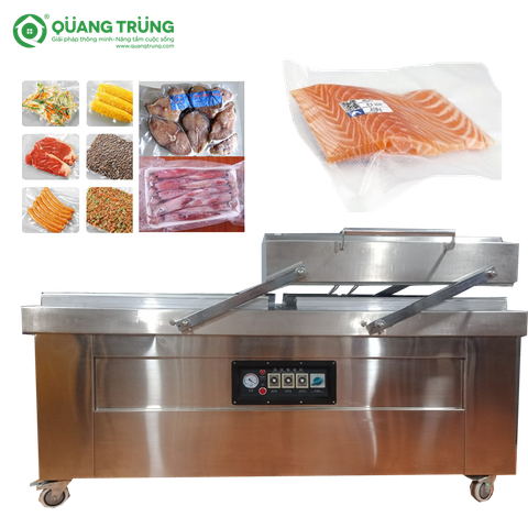 Máy đóng gói hút chân không hai buồng DZD800/2SA