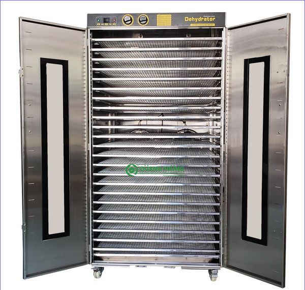 Máy sấy thực phẩm 24 khay inox (sấy khô tối đa 70kg)