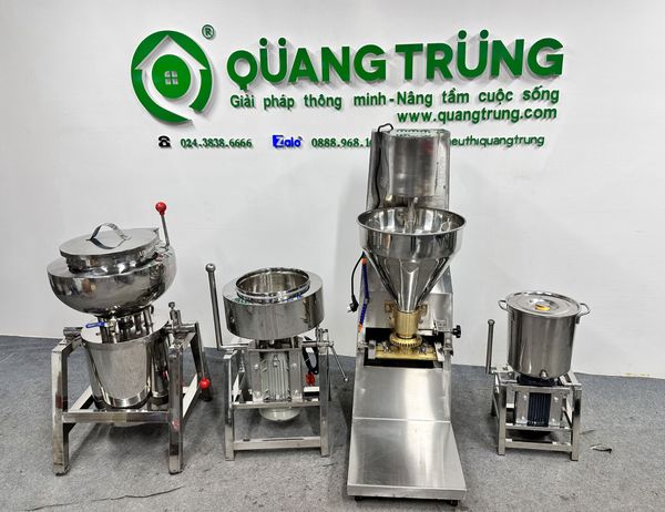 Máy tạo viên thịt, cá có lắp biến tần QTS-TV03