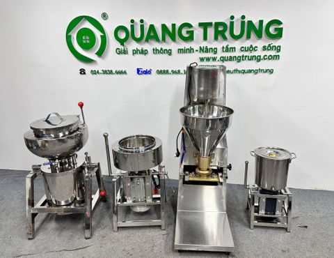 Máy tạo viên thịt, cá có lắp biến tần QTS-TV03