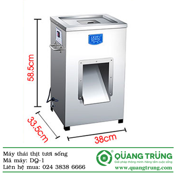 Máy thái thịt tươi sống DQ1 - 3.5mm