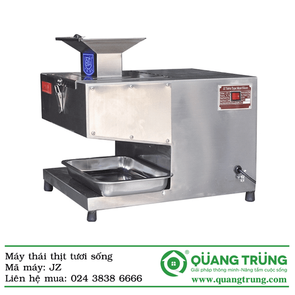 Máy thái thịt tươi sống JZ - Website