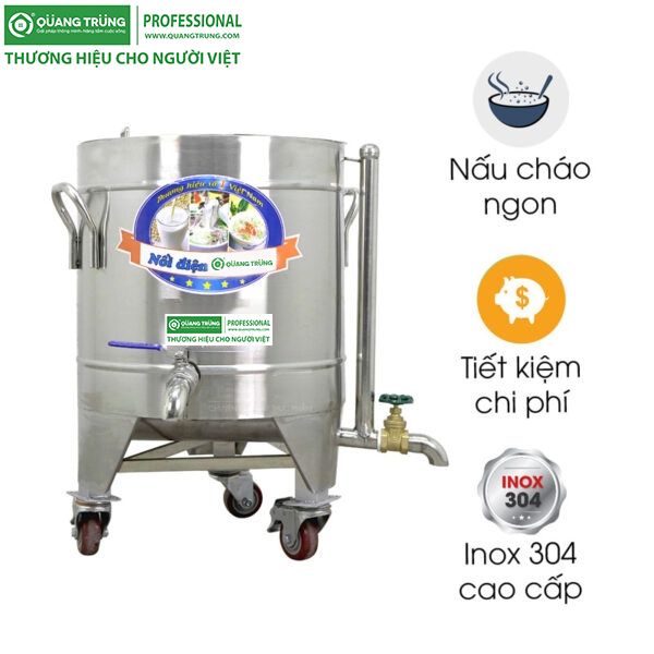 Nồi nấu cháo công nghiệp 40 lít NCD40