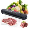 Máy hút chân không bảo quản thực phẩm - QuangTrung Vacuum Sealer mini cao cấp tự hàn miệng tiện dụng tặng kèm 10 túi