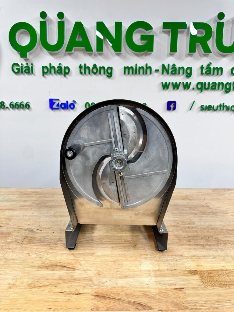 Máy thái lát củ quả quay tay và động cơ DT-150