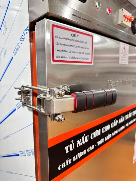 Tủ nấu cơm 12 khay dùng điện, có chế độ hẹn giờ và cài đặt nhiệt độ VNK12-DA