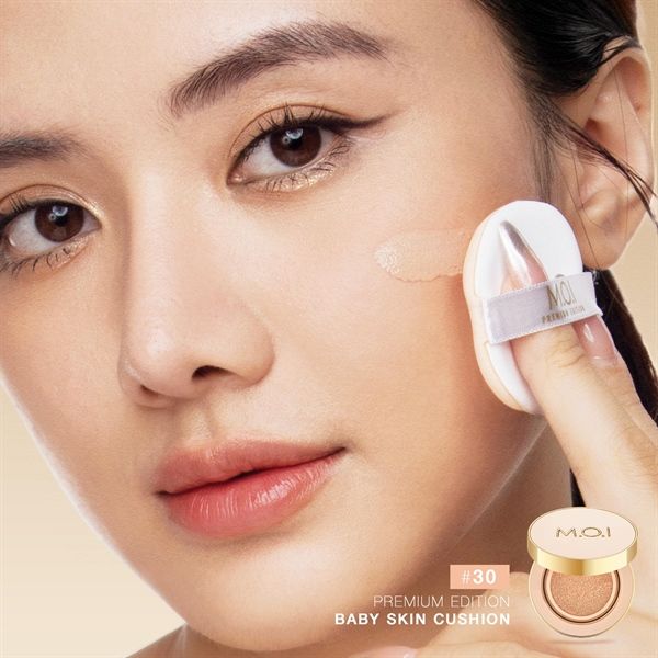  Phấn Nước M.O.I Premium Baby Skin Cushion 