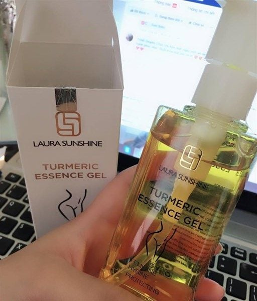  Gel vệ sinh phụ nữ - Turmeric Laura Sunshine Nhật Kim Anh 