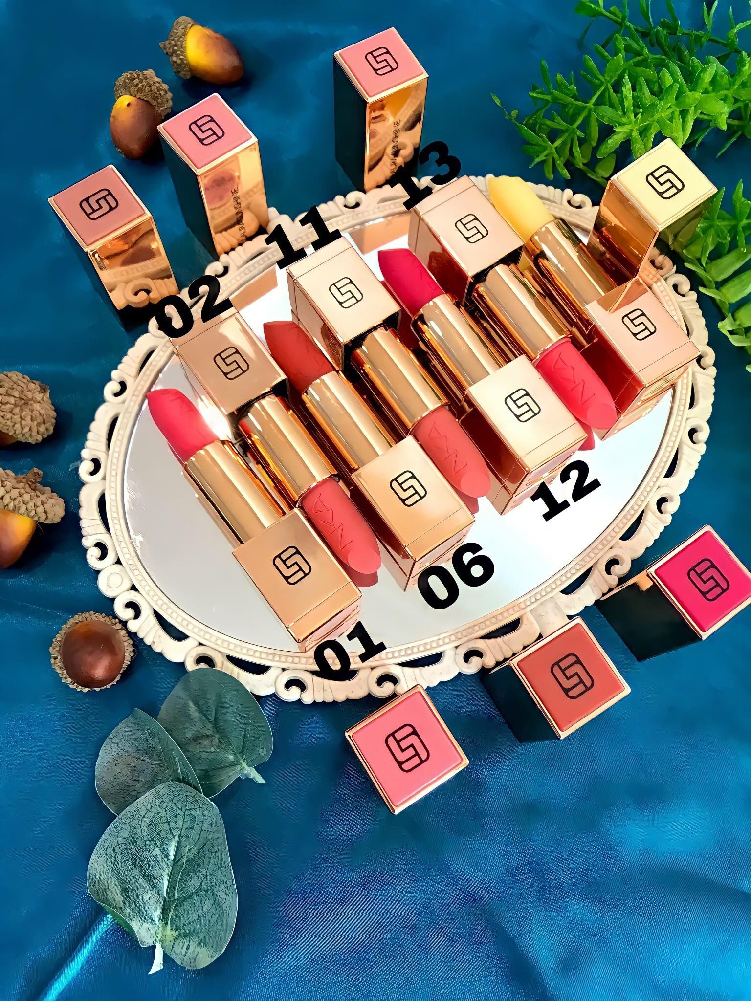  Son dưỡng Nhật Kim Anh mới - Golden Velvet Lipbalm 