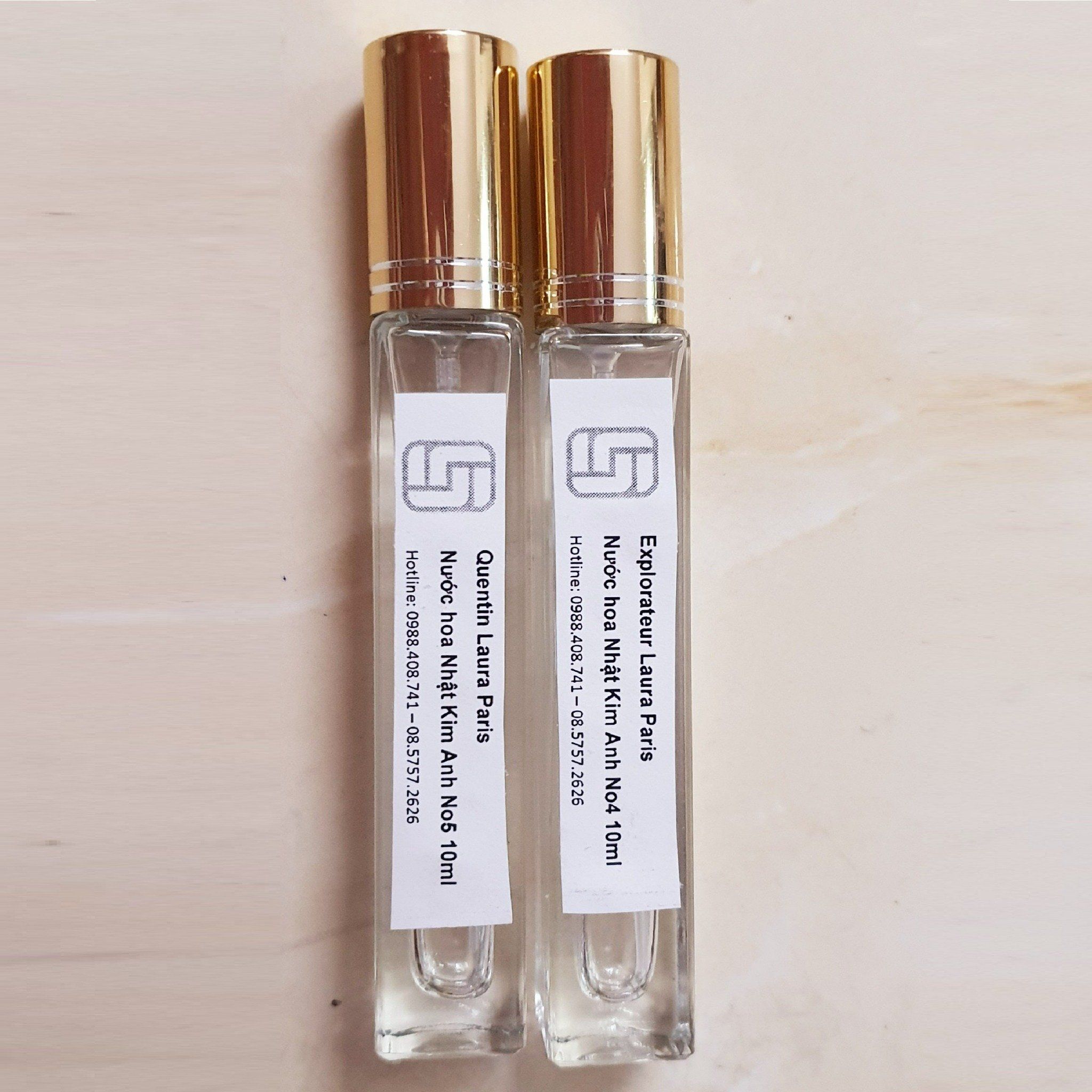  [Combo] 2 chai nước hoa chiết Nam 10ml- no4-5 