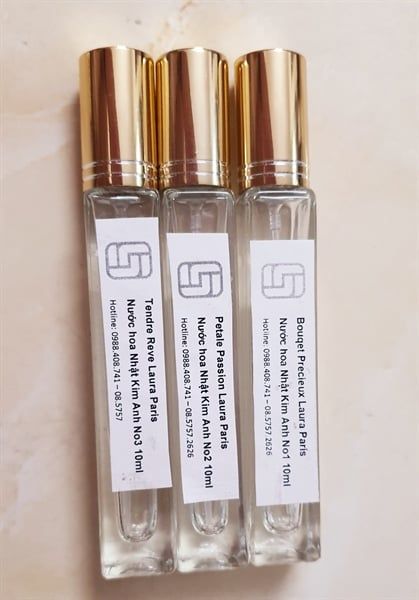  [Combo] 3 chai chiết của nữ No1, No2, No3 