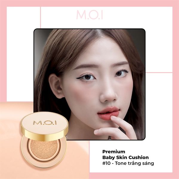  Phấn Nước M.O.I Premium Baby Skin Cushion 