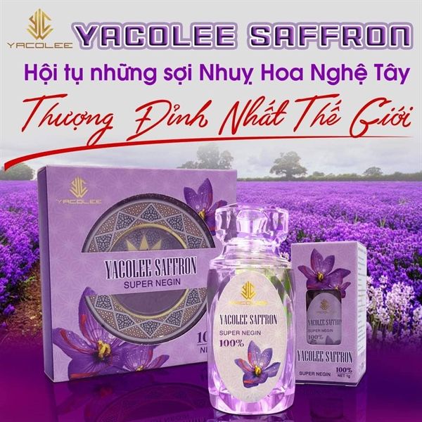  Saffron Nhụy Hoa Nghệ Tây Yacolee Super Negin 3gr 