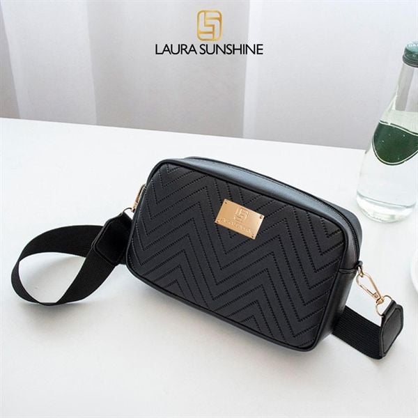  TÚI NỮ ĐEO CHÉO VÂN CHỮ Laura Sunshine 