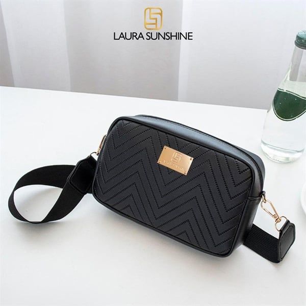  TÚI NỮ ĐEO CHÉO VÂN CHỮ Laura Sunshine 