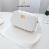  TÚI NỮ ĐEO CHÉO VÂN CHỮ Laura Sunshine 
