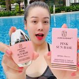  LAURA SUNSHINE PINK SUN BASE SPF 50+ PA++++  ( Kem Chống Nắng Kiêm Kem Lót Nâng Tone Da) 