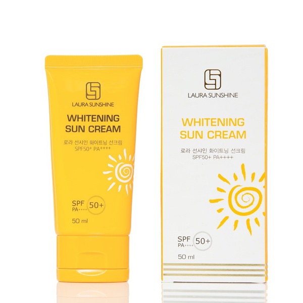  LAURA SUNSHINE WHITENING SUN CREAM SPF50+ PA++++  (KEM CHỐNG NẮNG MẶT) 