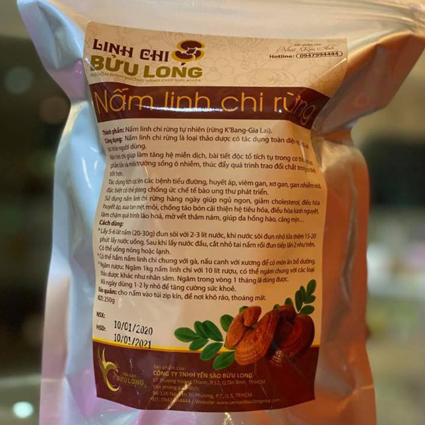  Nấm Linh Chi 500g (2 túi) 