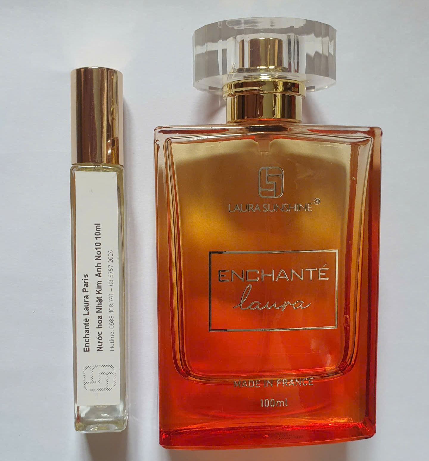  Chai chiết 10ml số 10 Nước hoa Nam ECHANTÉ LAURA Laura Paris Nhật Kim Anh No10 