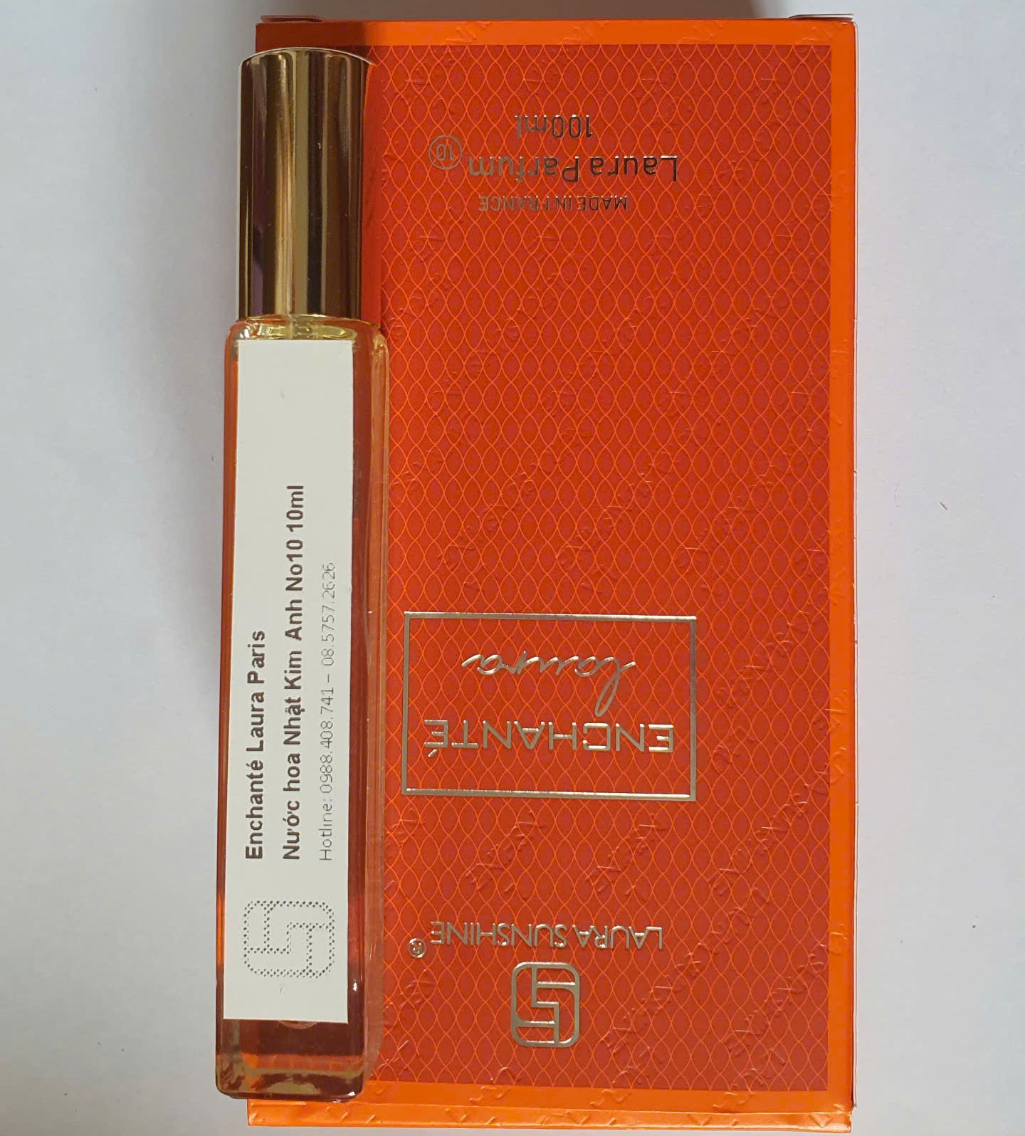  Chai chiết 10ml số 10 Nước hoa Nam ECHANTÉ LAURA Laura Paris Nhật Kim Anh No10 