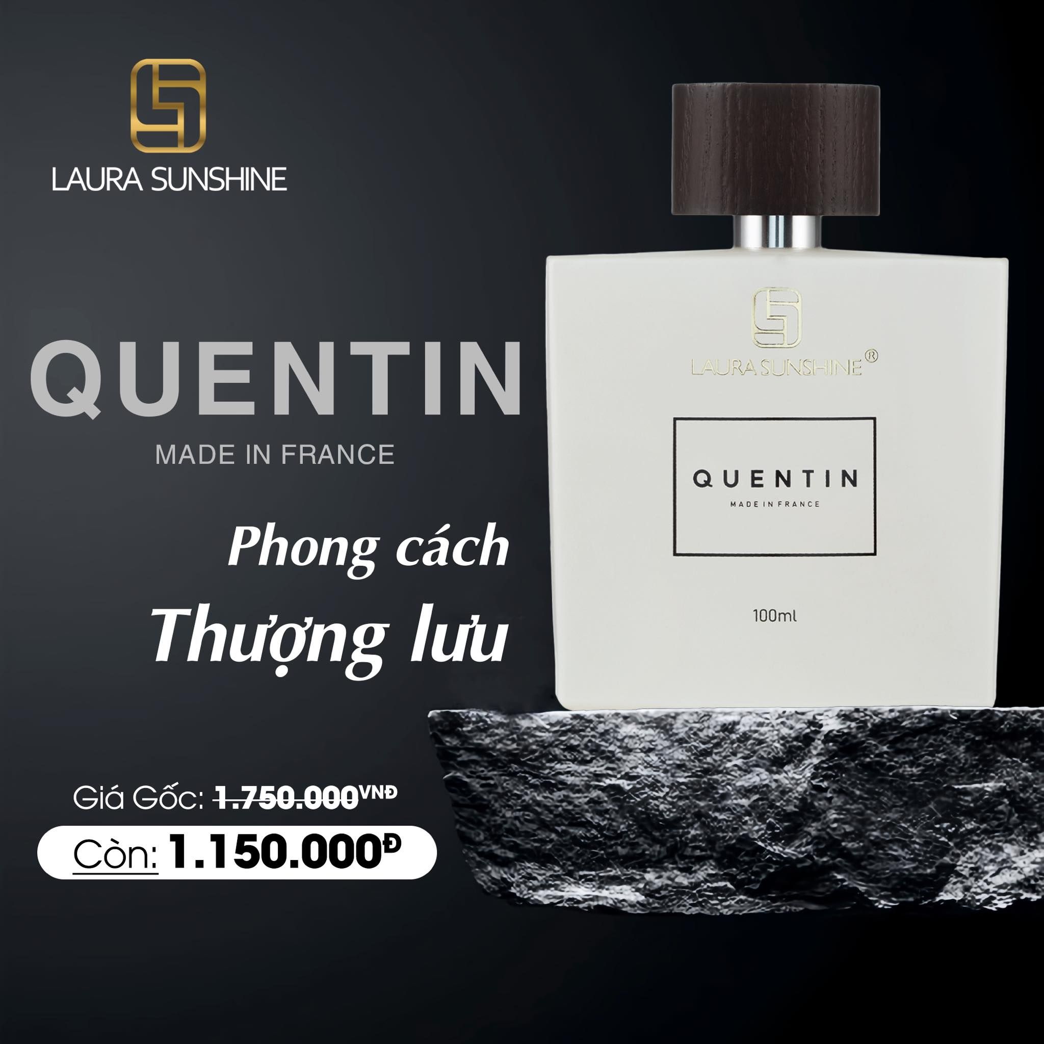  Nước hoa Nam Quentin Laura Paris Nhật Kim Anh No5 100ml 